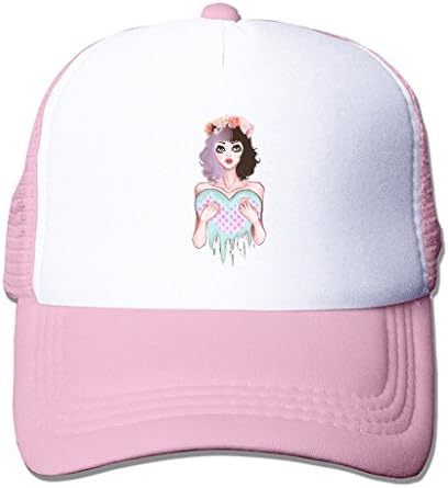 TTGHAT Melanie Martinez Printing Snapback Cap Sun Visor Baseball Mesh Hat Pink