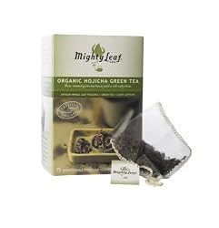 Mighty Leaf Tea Organic Hojicha Green Tea, 15-Count Whole Leaf Pouches (Pack of 3)