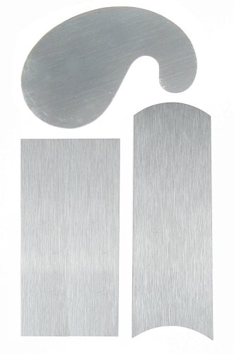 Crown 376 Cabinet Scraper Set, 3-Piece, 2-1/2-Inch by 5-Inch, Gooseneck, Curved