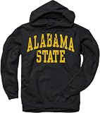 Alabama State Hornets Black Arch Hooded Sweatshirt