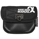 （まとめ）電工ポケット WAIST GEAR 【小物入れ/角底タイプ×5セット】 ブラック（黒） マーベル MDP-71ABK スポーツ レジャー DIY 工具 工具ポーチ [並行輸入品]