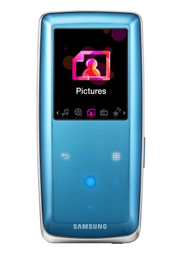 Samsung S3 4 GB Slim Portable Media Player (Blue)