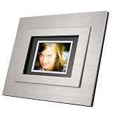 Tao 89366 5.6-Inch 128MB 5-Inch x 7-Inch Double-Matted Digital Frame (Brushed Silver)