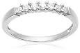 10k White or Yellow Gold Round 7-Stone Ring (1/4 cttw, H-I Color, I2-I3 Clarity)