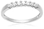 10k White Gold Round 7-Stone Ring (1/4 cttw, H-I Color, I2-I3 Clarity), Size 5