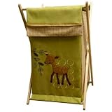 Lambs and Ivy Enchanted Forest Hamper, Green by Lambs & Ivy