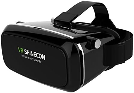 JEDY 3D VR Headset Glasses vr shinecon Virtual Reality 3D Movies for iPhone 6s/6Samsung Galaxy s5/s6/note4/note5 and Other 4.7"-6.0" Smartphones iPhone 6/6 plus Samsung Galaxy IOS Android Cellphones