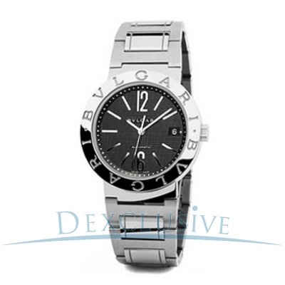 Bvlgari-Bvlgari Steel Mens Watch BB38BSSDAUTO-N