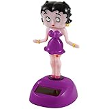 Solar Power Motion Toy - Betty Boop, Colors May Vary