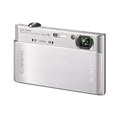 Sony DSC-T900S Digitalkamera (12 Megapixel, 4-fach opt. Zoom, 8,9 cm (3,5 Zoll) Display, Bildstabilisator) silber