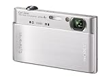 Sony DSC-T900S Digitalkamera (12 Megapixel, 4-fach opt. Zoom, 8,9 cm (3,5 Zoll) Display, Bildstabilisator) silber