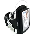iGadgitz Water Resistant Neoprene Sports Gym Jogging Armband for Apple iPod Classic 80gb, 120gb & 160gb + iPod Video 30gb & 60gb