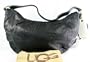 Uggs Black Leather Hobo Purse / Bag / Handbag