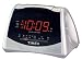 Timex T245S Auto Set Dual Alarm Clock AM/FM Radio with Programmable Snooze & Large LED Display - Sleek Innovative Design