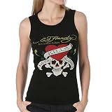 Ed Hardy - Ed Hardy Love Kills Slowly Tank Top, One Size Fits All, Grey
