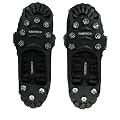 Spikes f�r Schuhe, schwarz (10 Krallen Spikes) Gr��e L (ca. 39-42)