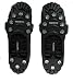 Spikes für Schuhe, schwarz (10 Krallen Spikes) Größe L (ca. 39-42)