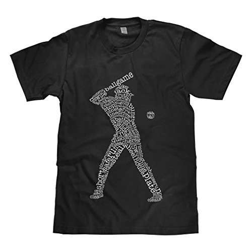 Mixtbrand Big Boys' Baseball Player Typography Youth T-shirt