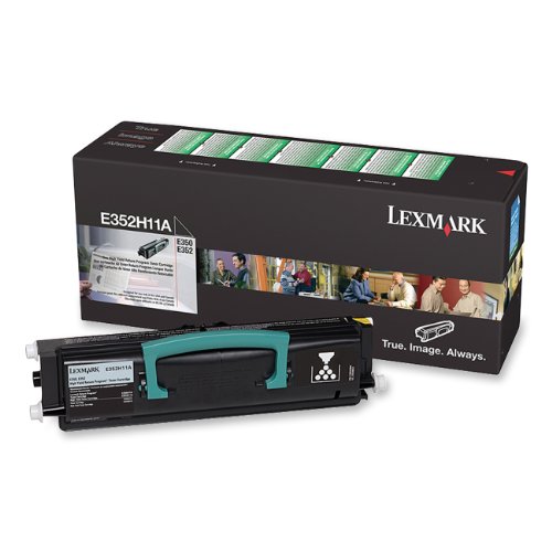 Lexmark E350/E352 High Yield Return Program Toner Cartridge (9.0K)