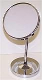Flex Neck 3X and 5X Mirror in Chrome with Travel Pouch
