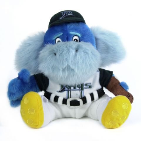 Tampa Bay Devil Rays 9 Plush NFL Football Team Mascot Stuffed Animal - MLB Baseball