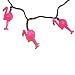 Pink Flamingo Light String Set