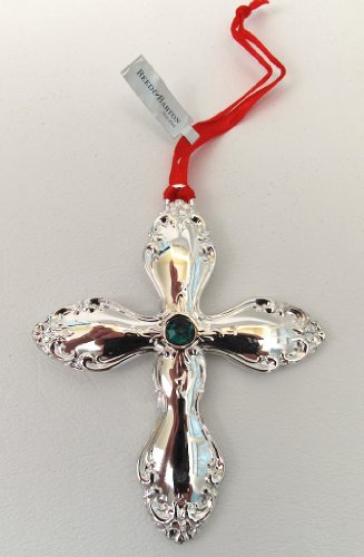 Reed & Barton Old Virginia Cross Silver-plated Ornament Reed & Barton Old Virginia Cross Silver-plated Ornament