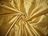 Solid Silk Dupioni - Antique Gold
