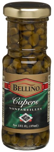 Bellino Nonpareil Capers, 3-Ounce Jars (Pack of 12) by Bellino