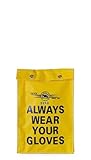 ESTEX(エステックス) GLOVE BAG 12" VINYL Vinyl Yellow L20xW5xH30cm 2212