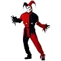 California Costume Men's Adult- Red Evil Jester
