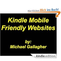 Kindle Mobile Friendly Websites
