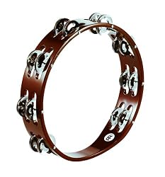 Meinl Tambourine, wood, 2 row, African Brown
