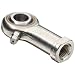 RBC Heim Bearings HFL7CG 0.4375" Bore, .4375-20 Threads, Left Hand Thread, Female Rod End Bearing, 4 Piece Metal-To-Metal With Grease Fitting