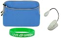 Non-OEM Amazon Kindle DX 9.7 Dual-Pocket Sleeve Case with Clip-on Reading Lights - Blue