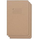 Northbooks Notebook / Journal (3 Pack), 96 College Ruled Pages, Acid Free Sheets, 5x8 | Made In The USA | Lay Flat Binding