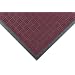 Notrax 167 Portrait Entrance Mat, for Lobbies and Indoor Entranceways, 3' Width x 5' Length x 1/4" Thickness, Burgundy