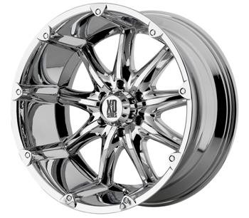 XD Series Badlands XD779 Chrome Wheel (22x9.5