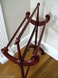 Quilt Rack / Wooden Quilt Stand- Mahogany Finish