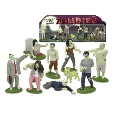 Childrens Toyshop  Toys : Flesh Eating Zombies Figure Set