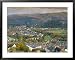 View Over City, Stirling, Scotland, UK, Europe Collections Framed Art Poster Print by...