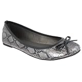 Capelli New York Printed Metallic Snakeskin Ladies Casual Shoes
