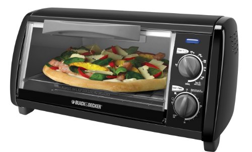 Black & Decker TO1420B 4-Slice Toaster Oven - Black product image