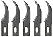 ELMERS X-Acto No. 28 Concave Carving Blade Pack of 5 (X228)