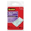 Scotch Self-Sealing Laminating Pouches, 25-Pack (LS851G), Business Card Size