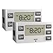 Stanley 38425 TimerMax Digislim Daily Digital Indoor Lamp Timer, White, 2-Pack