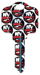 New York Islanders Kwikset KW1 House Key