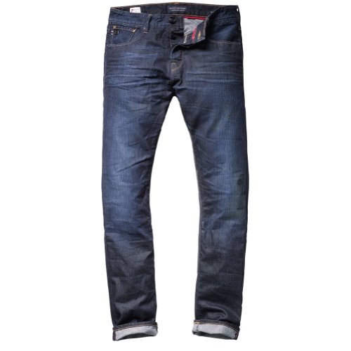 Scotch & Soda - Mens Ralston 5 Pocket Denim Medium Wash Indigo 30W x 32L