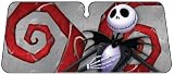 Nightmare Before Christmas Jack Skellington Accordion Style Bubble Front Windshield Sunshade