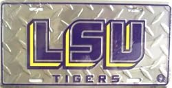 LP - 943 LSU Tigers College License Plate - 2598
